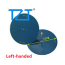 Left-handed/Right-handed Circular Polarization 15CM 610MHz-7GHz UWB Antenna Archimedes Spiral Antenna with SMA Male Connector