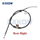 Rear Parking Brake Cable Line 2WD for Mitsubishi ASX RVR GA1W GA2W GA9W 2010-2019 4820A335 4820A336