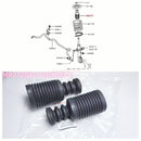 2PCS Front Suspension Strut Damper Dust Boot Fit For Lancer ASX RVR Outlander Grandis Space Wagon 4060A532 MR272833 4060A481