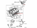 6G72 Engine Crankshaft Rear Oil Seal For Pajero Montero V23W V43 K96W V45W V73W V93W V97W 1052B178  MD120699 MD372251 BH6066E