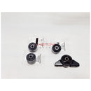 1PCS Front Differential Support Bushing Rubber Sleeve For Pajero Montero Shogun V63W V73W V93W V97W MR374574 MR374575 MR374569