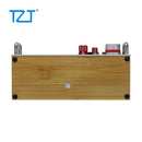 TZT RGB Desktop Decoration Retro Polar Atmosphere Light Audio UV Level Meter Rotatable Disk Transparent Version/Frosted Version