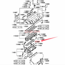 6G75 24V Engine Parts Intake And Exhaust Manifold Gasket For Pajero Montero V67W V77W V87W V97W MR561584