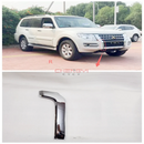 1PCS Garnish,Front Bumper Side Chrome Strip Cover Fit For Pajero Montero Shogun IV V93W V87W V97W 6407A121 6407A122