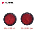 Rear Reflector Kit Lamp for Mitsubishi L200 Triton III K62T K64T K65T K67T K74T K76T K77T 1996-2007 MR109135 MR109136 MR296243