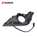 Refit LED Front Fog Lamp Lights Bumper Garnish Cover for Mitsubishi ASX RVR GA1W GA2W GA8W 2016 2017 2018 2019 8321A717 8321A718