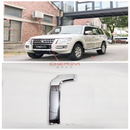 1PCS Garnish,Front Bumper Side Chrome Strip Cover Fit For Pajero Montero Shogun IV V93W V87W V97W 6407A121 6407A122