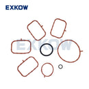 A Set Inlet manifold Insulator Rubber Gasket for Mitsubishi Lancer Outlander ASX RVR Delica D:5 4B10 4B11 4B12 1003A093 1542A133