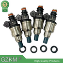 Set 4PCS High Quality OEM INP-018 INP 018 MD186379 INP018 MDL450 Fuel Injector Nozzle For MITSUBISHI ECLIPSE TURBO 90-99