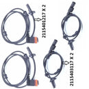 4XABS wheel speed sensor Front Rear Right & Left For Mercedes E350 E350 E550 2006 2007 2008 2009 4MATIC 2115403117  2115401217