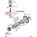 STD Engine Connrod Bearing for Mitsubishi Outlander II III ASX RVR Delica Lancer 4B10 4B11 4B12 4J10 4J11 1115A149