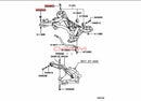 Rear Suspension Yuanbao Beam Fixing Screws For Pajero Montero V63W V68W V73W V83W V87W V93W V97W V98W MR411957 MR411958