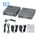 TZT 20KM HDMI-compatible 4K High Definition KVM Extender Optical Fiber Extender Support Local Loop
