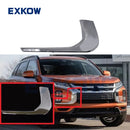 Car Front Bumper Side Garnish Chrome for Mitsubishi Outlander Sport ASX RVR GA1W GA9W 2020- 6407A426 6407A387 6407A420 6407A353