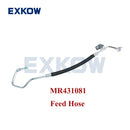 Engine Oil Cooler Feed & Return Hose for Mitsubishi Montero Pajero 3 MK3 V63 V65 V67 V73 V75 V77 2000-2006 MR431080 MR431081