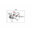 Throttle Position Sensor TPS For Outlander CU4W N84W  Pajero IO Pinin H65W H66W H67W H76W H77W CK5A CT9A CS9A MD628074