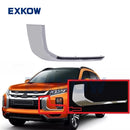 Car Front Bumper Side Garnish Chrome for Mitsubishi Outlander Sport ASX RVR GA1W GA9W 2020- 6407A426 6407A387 6407A420 6407A353