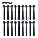 18PCS Cylinder Head Bolt for Mitsubishi Triton L200 IV KA4T KB4T 4D56 2.5L 2005-2015 1005B373 1005A327