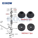 4PCS Rear Suspension Upper &Lower Coil Srping Bushing for Mitsubishi Lancer Delica Outlander ASX Eclipse Cross MR594612 MR594613
