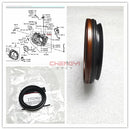 Front Axle Half Shaft Oil Seal Left Side For Outlander CW6W GA8W GF4W GF6W 2702A021 XH0358E （59*43*13MM）