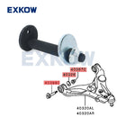4Sets Front Suspension Lower Arm Bolt for Mitsubishi Montero Pajero Sport Nativa II III L200 Triton IV V 2005- MN125376 MR418672