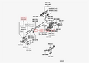 1PCS Door Inner Handle Fit For Pajero Montero IO Shogun Pinin TR4 H76W H77W MR380387 MR380388 MR393472