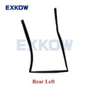 Car Door Window Glass Run Channels Runchannel for Mitsubishi Pajero Montero 2 MK2 1990-2004 MB669185 MB669186 MB669761 MB669762