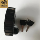 for JCB backhoe loaders 200/210/220/240/360 3CX 2CX 2CXSL 4CX excavators Diesel fuel tank cap with 2 keys 331/45908 331/33064