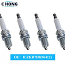 ILZKR7D8(96412) SILZKR7G8DE SILZKR7B8E SILZKR7AS LKR7AIX LZKR7B-DE 4 PCS Candles Replace for Iridium Spark Plugs TORCH LDK7RAIU