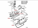 6G72 Brand New Genuine Right Engine Valve Cover For Pajero Montero V23W V25W V43W V45W Sport K86W K96W MD360145 MD324962