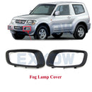 Front Fog Lamp Cover for Mitsubishi Pajero Montero 3 MK3 III 2000 2001 2002 2003 2004 2005 2006 V60 V70 MR388019 MR388020