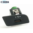 81B035726 Car USB plug charging Module  Rear Seat CarPlay interface Switches For Audi Q2L Q2 SQ2L 2017-2021