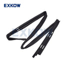 Rear Side Window Glass Runchannel Sealing for Pajero Montero MK2 V31 V32 V33 V34 V36 V43 V44 V45 V46 1990-2004 MB677563 MB677564