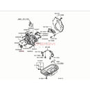 4M40 Engine Oil Seal Crankshaft Front Oil Seal Timing Gear Case For Pajero Montero Shogun Sport KH8W V68W V98W BH5679E ME202850