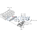 Inlet Manifold Gasket for Mitsubishi Outlander ASX RVR L200 Triton Lancer Montero Pajero Sport Nativa 4N13 4N14 4N15 1540A295