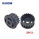 2PCS 4D56 Balancer Shaft Sprockets for Mitsubishi Pajero Montero Sport Nativa L200 Triton L300 L400 2.5D MD199039 23353-42500