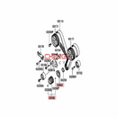 Crankshaft Timing Belt Pulley Full Set Crank Gear Sensor Blade Spacer For Pajero Montero V63W V73W MD184894 MD185237 MD186896