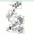 6G72 6G72T 3.0L Piston Rings Set For Pajero Montero 3000GT V43W K96W V33W V63W V73W MD158334 MD301803