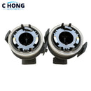 2PCS OEM 63128380206 Low Halogen Headlight Bulb Socket For 3-Series E46 323I 328I 330Ci 323CI 328CI 325CI 325XI M3 1999-2005