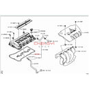 4B10 4B11 4B12 Rocker Cover Gasket Engine Valve Cover Gasket Fit For Outlander ASX RVR GA2W CW4W CW5W CY4W 1035A583