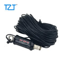 TZT Portable Mini ELF HF.Antenna QRP15 1-30MHz HF Antenna 50ohms Support 40M/20M/15M/10M Transmitting