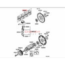 4G93 4G94 Piston Rings Set For Carisma Colt Fto Mirage Pajero IO Mini CS6W H67W H77W MN183585