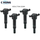 OEM 27300-2E000 4PCS Ignition Coil For Hyundai Elantra Kia Soul Forte 1.8L 2.0L 2011-2014