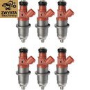 6-piece brand new fuel injector set E7T25071 68F-13761-00-00 for Yamaha 150-200 HP outboard engines 68F137610000