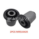 A Set Front Suspension Arm Upper Lower Bushings for Mitsubishi Pajero Montero V73 V75 V77 V78 MR510420 MR510417 MR519398