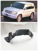 1PCS Front Vane Lining Tire Mudguard Automobile Mudguard For Pajero Montero IO Shogun Pinin H76W H77W MR972175 MR972176 MR972177