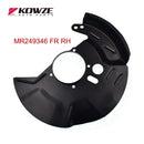 Auto Front Brake Disc Cover for Mitsubishi Pajero 2 MK2 1990-2004 Montero Sport Nativa Challenger I 1997-2011 MR249345 MR249346