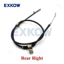 Rear Parking Brake Cable Line for Mitsubishi Pajero Montero 3 MK3 V73 V74 V75 V76 V77 V78 2000-2006 MR407185 MR407186