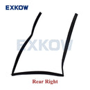 Car Door Window Glass Run Channels Runchannel for Mitsubishi Pajero Montero 2 MK2 1990-2004 MB669185 MB669186 MB669761 MB669762