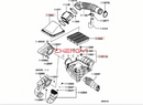 Air Cleaner Body Assy Seating Gaskets Fit Air Filter Box Air Grid Cover Base For Mitsubishi Pajero Montero V31W V23 V43W V45W